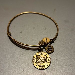 Alex and Ani Las Vegas Goldtone Energy Charm Bracelet